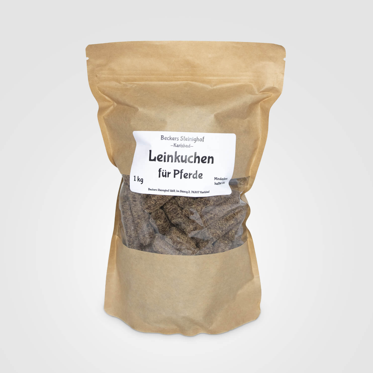 Leinpellet für Pferde